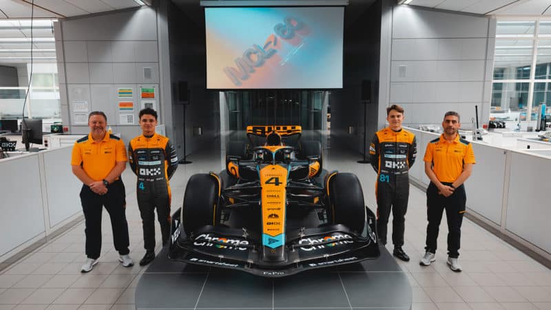 The new MCL60 and its drivers