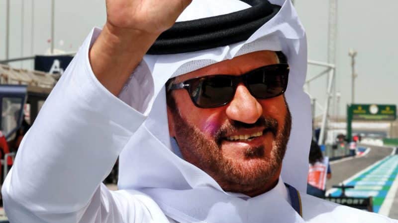 Ben Sulayem’s waving to the public