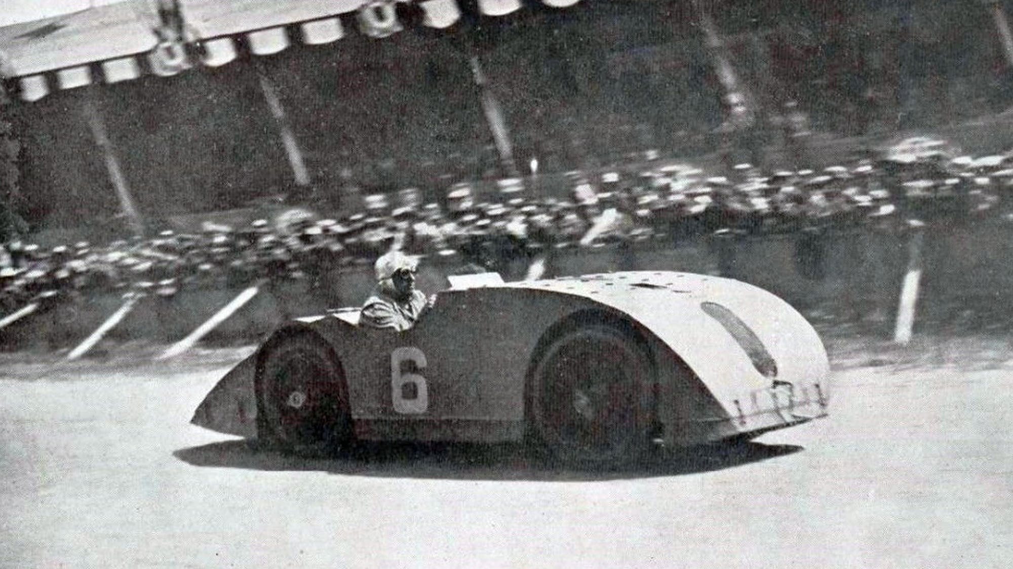 Bugatti Type 32 Tank driven by Ernest Friederich in GP de ACF