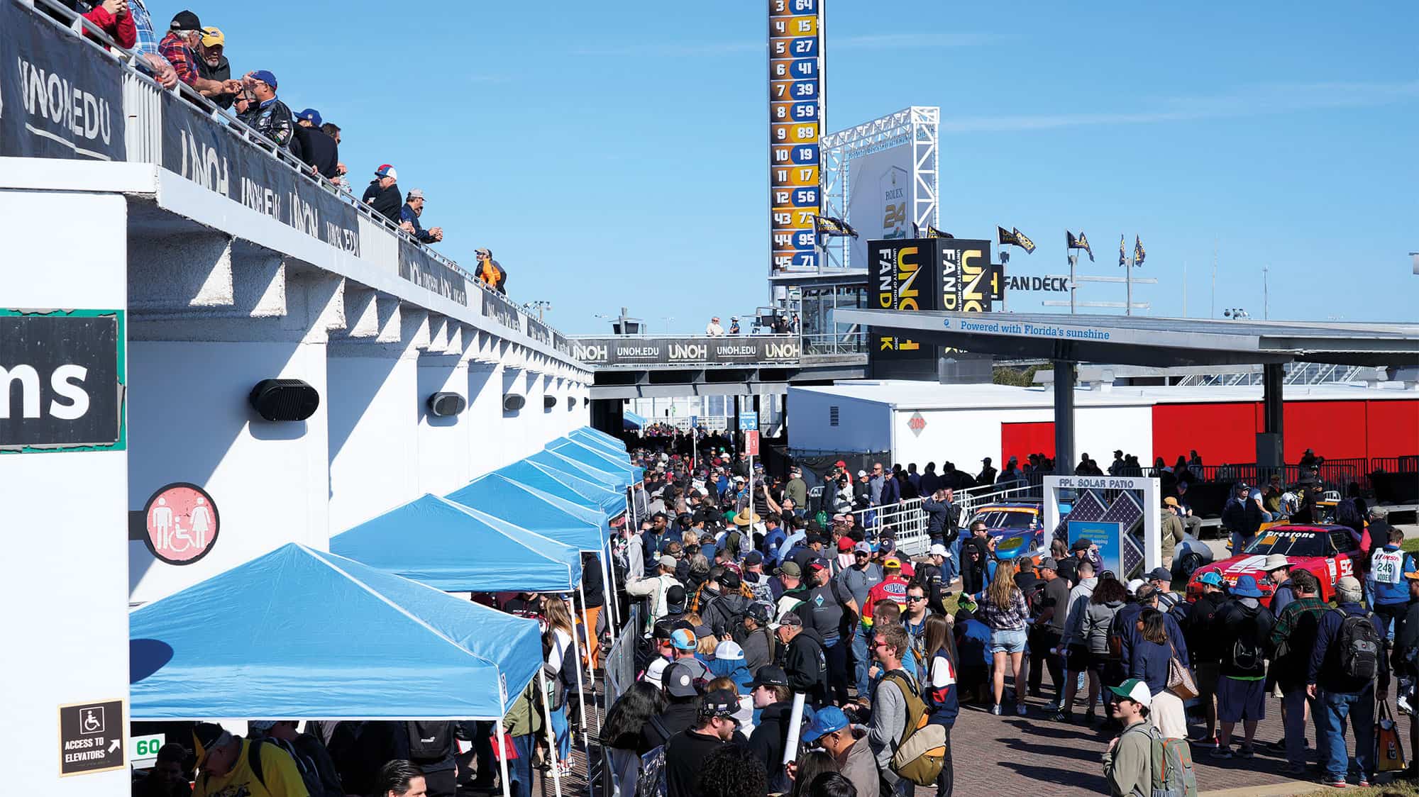 Crowds at Daytona 24hour