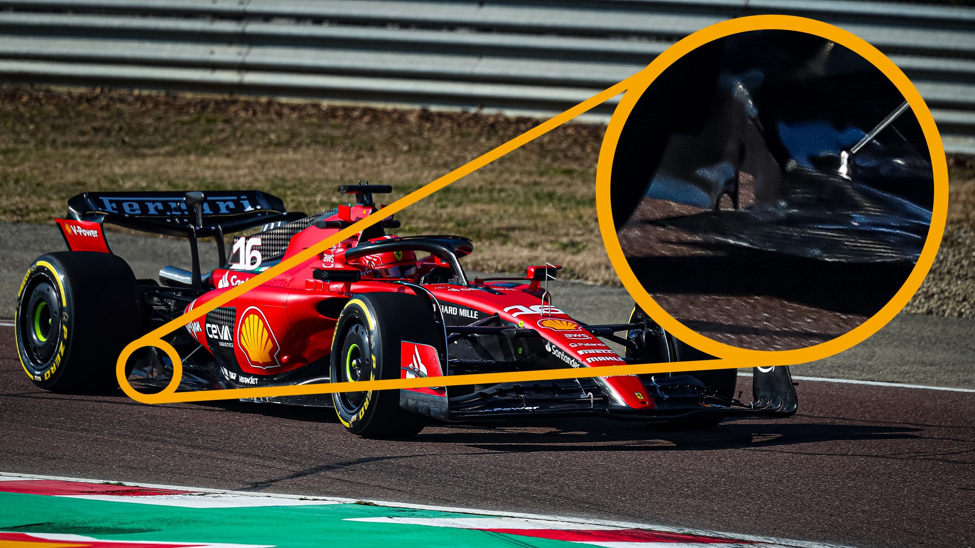 Ferrari rear notches