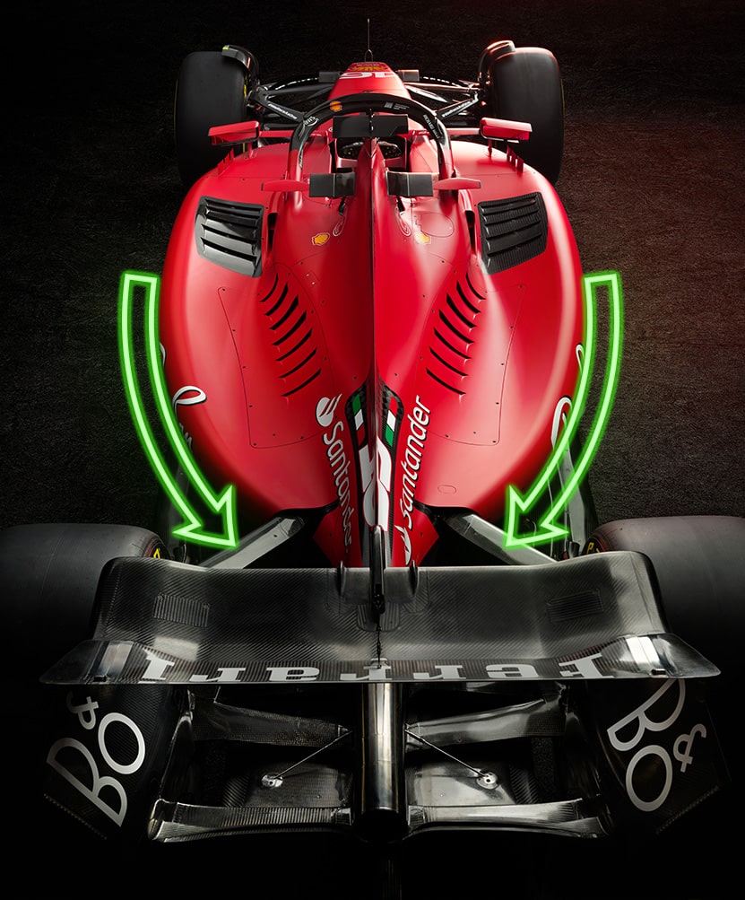 Ferrari sidepod airflow