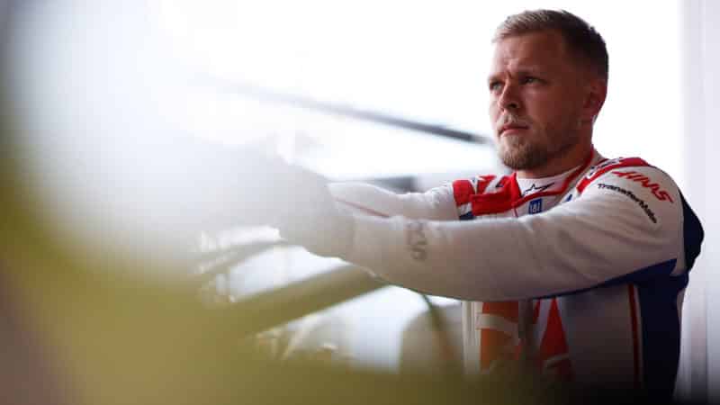 Haas F1 driver Kevin Magnussen at the 2022 Monaco GP