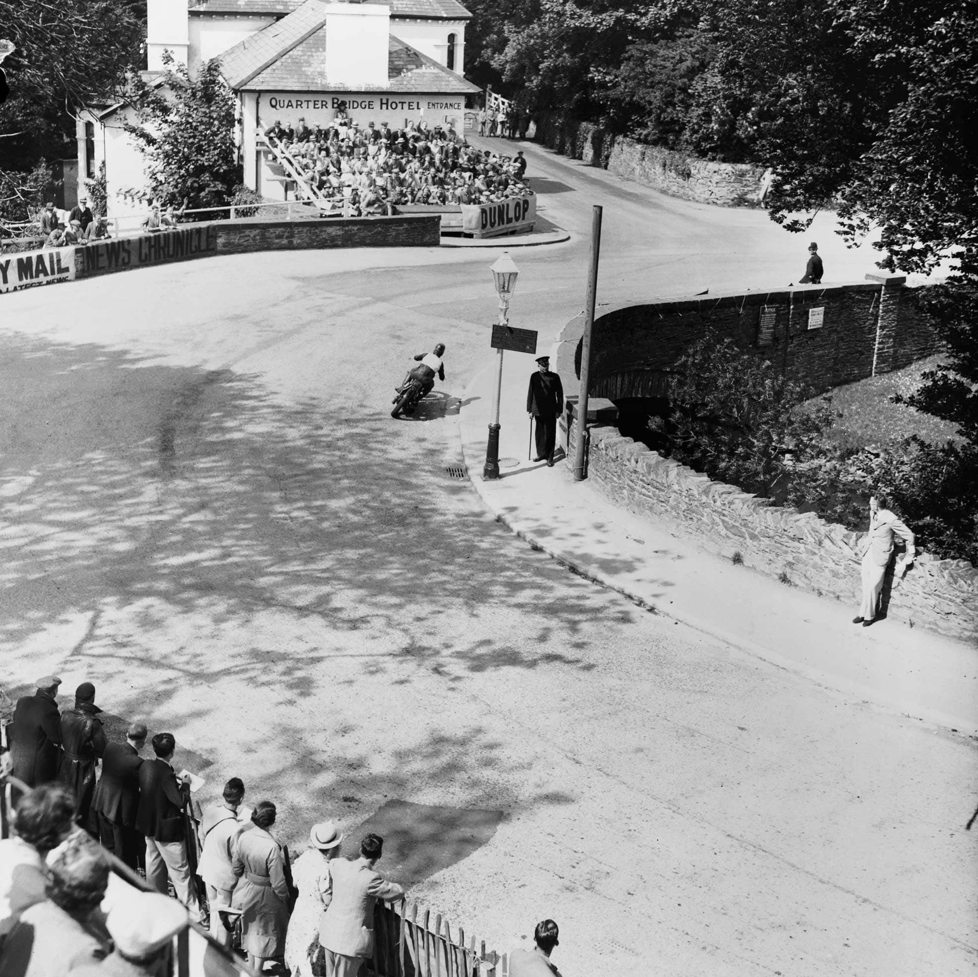 Jimie Guthrie on his Norton June 14, 1937