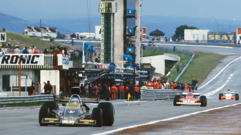 Lotus at the Spanish GP