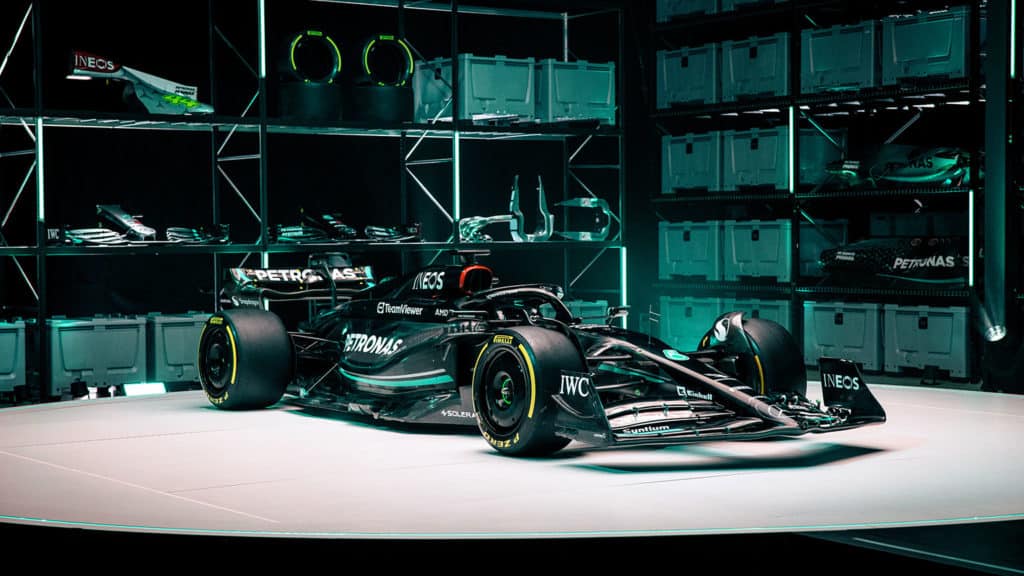 The new Mercedes-AMG F1 W14