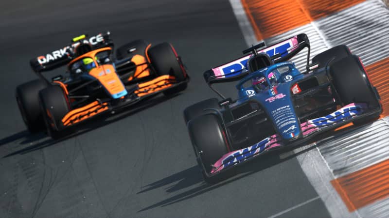 McLaren follows Alpine in F1 2022 season