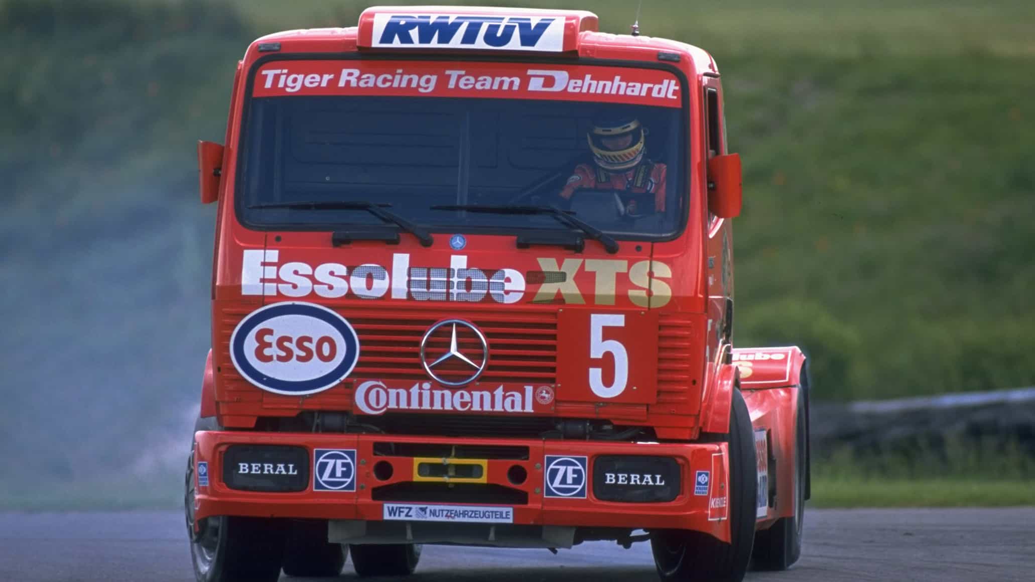 Mercedes-Supertrick-of-Slim-Borgudd-in-European-Truck-Racing-Tour-race-at-Thruxton