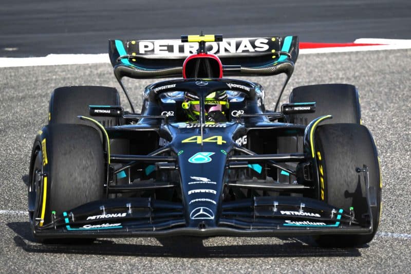 Mercedes-W14-front-in-2023-F1-testing-scaled