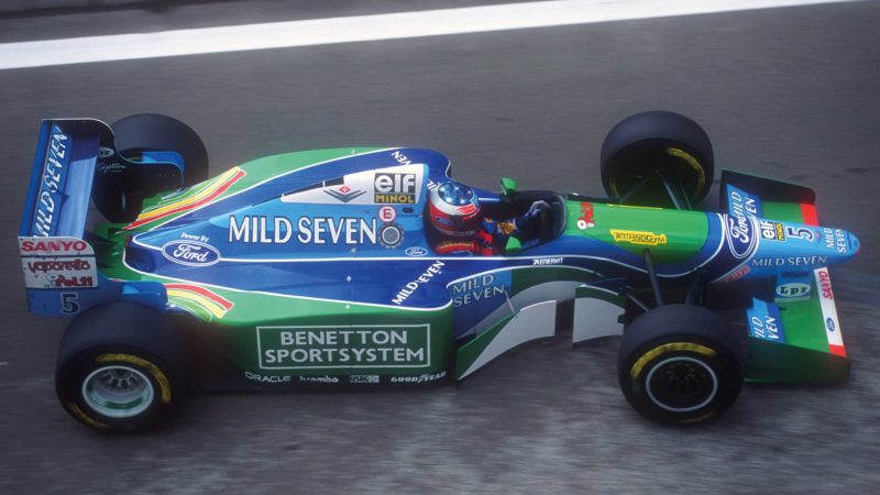 Michael Schumacher’s 1994 in his Ford Benetton