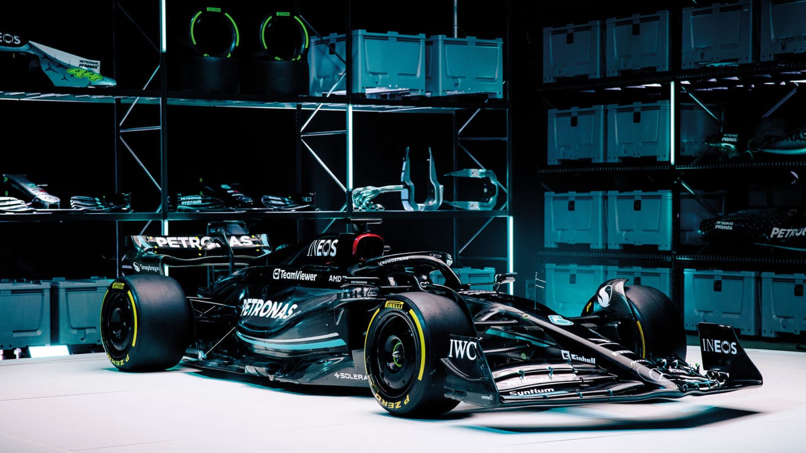 New 2023 F1 Mercedes