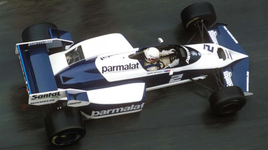 Parmalat Brabhams F1 car