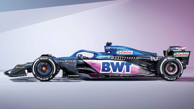 Profile of the 2023 F1 Alpine