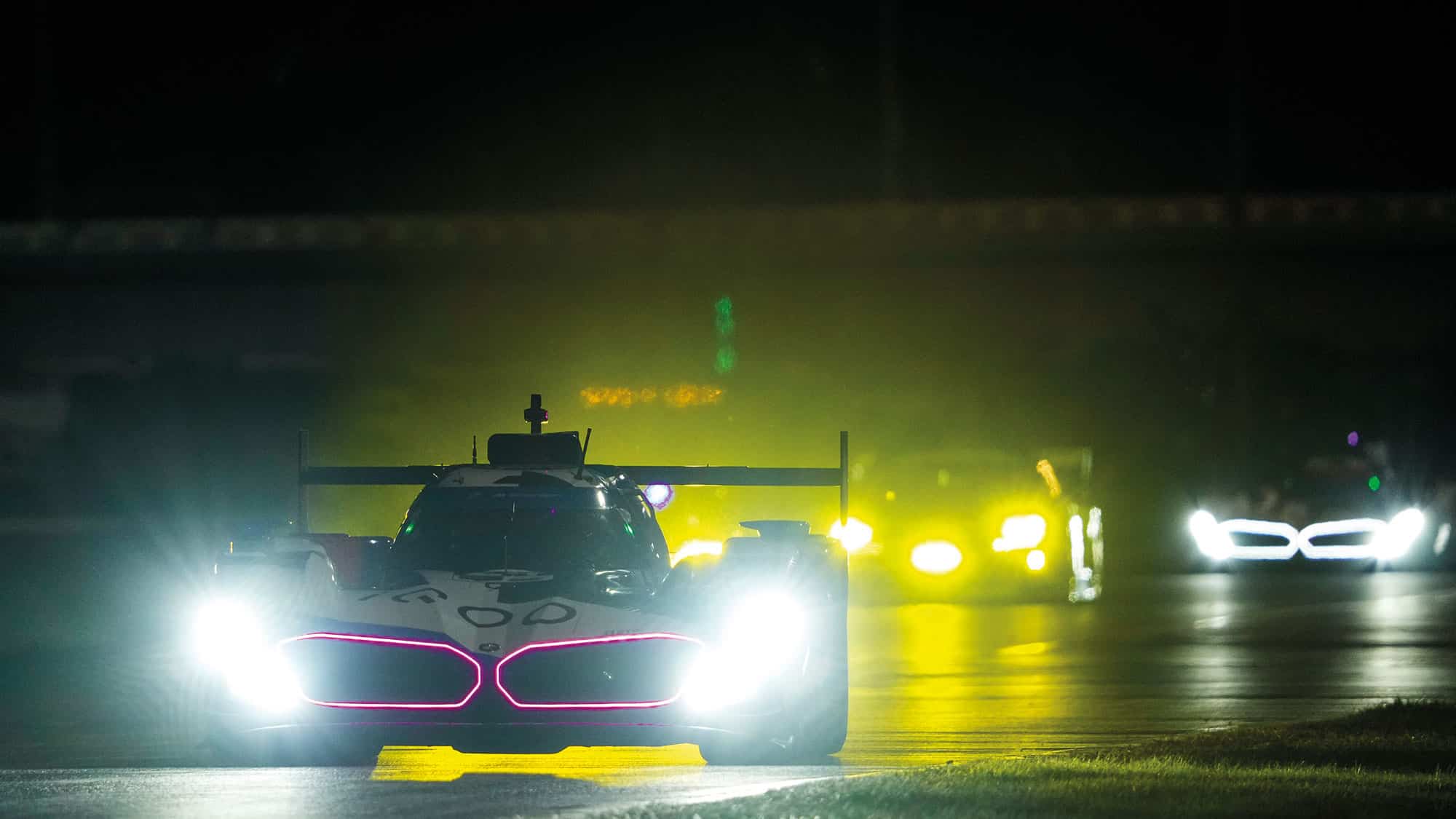 Racing at night at the Daytona 24 hours