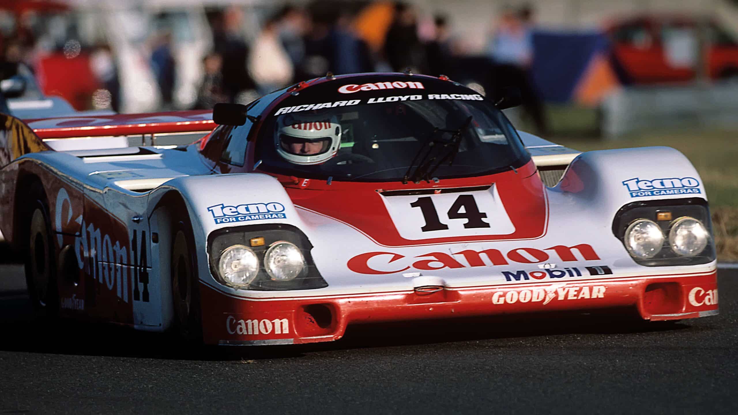 Richard Lloyd’s Porsche 956 in 1985