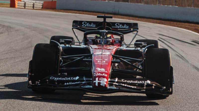 The new F1 Alfa romeo 2023