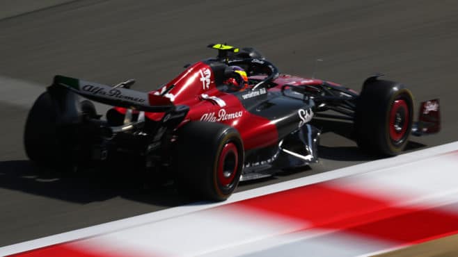 Zhou Guanyu goes fastest for Alfa Romeo on day 2 of F1 2023 pre-season testing