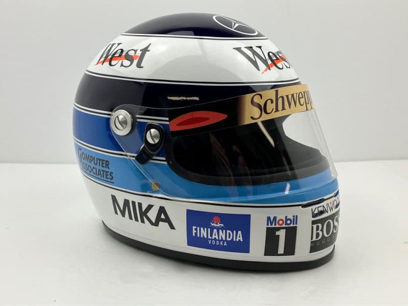 Mika Hakkinen full size display helmet - Motor Sport Magazine