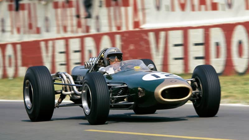 1966 French GP Jack Brabham