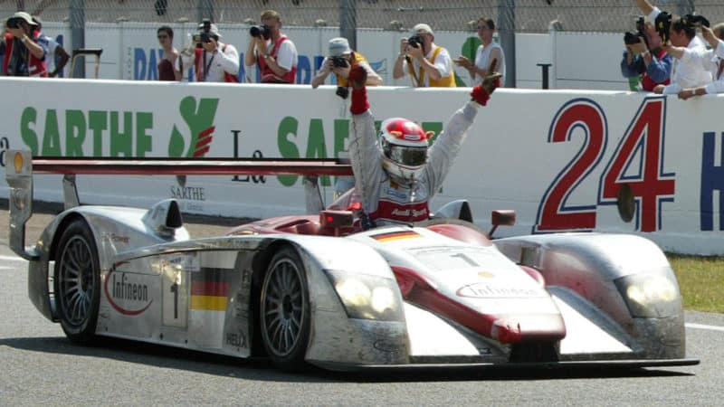 2002 Le Mans Tom Kristensen Audi