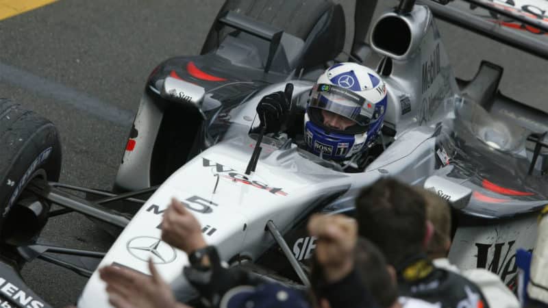 2003 Australian GP David Coulthard McLaren 2