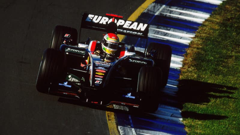 2003 Australian GP Juston Wilson Minardi