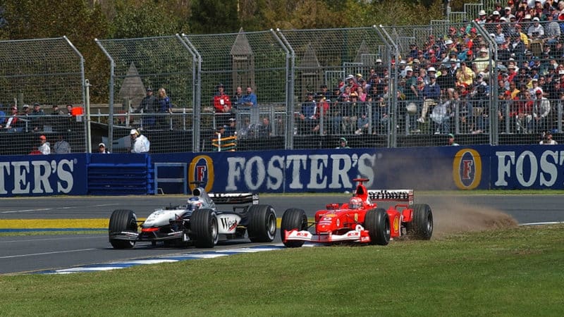 2003 Australian GP Michael Schumacher Ferrari 2