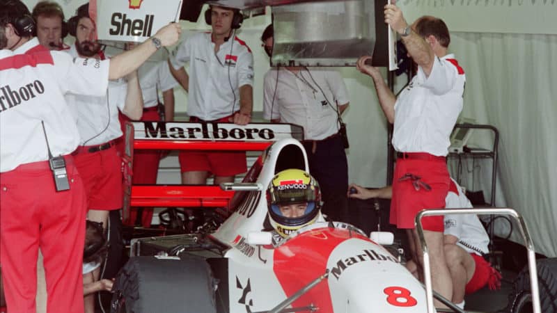 3 Ayrton Senna McLaren 1993 Brazilian GP