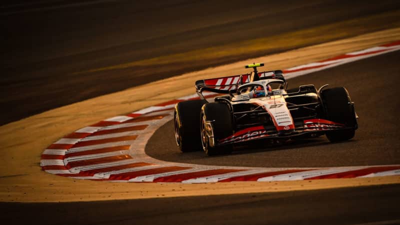 3 Nico Hulkenberg Haas F1 team test 2023