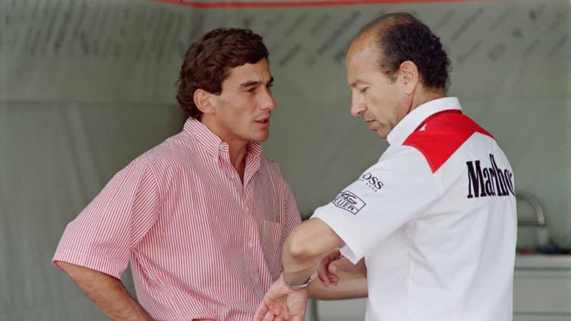 4 Ayrton Senna McLaren 1993 Brazilian GP