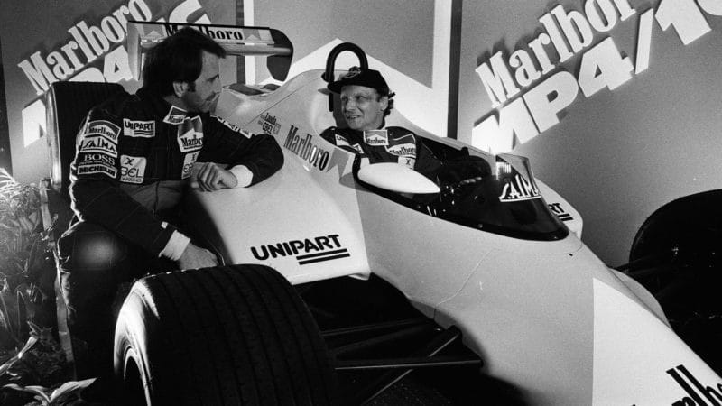 4 Niki Lauda McLaren 1983 launch