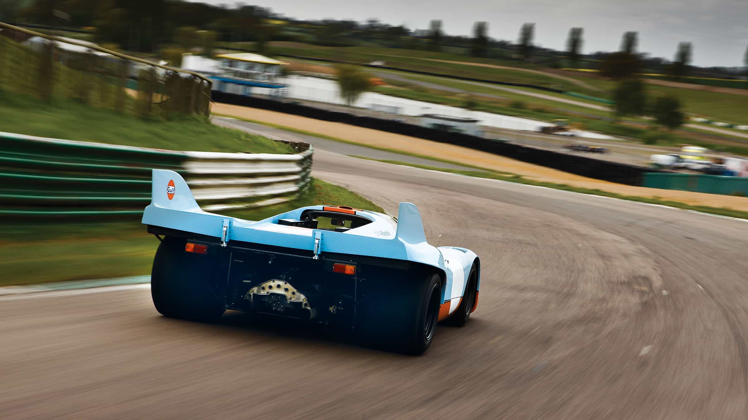 Back of the Porsche 917