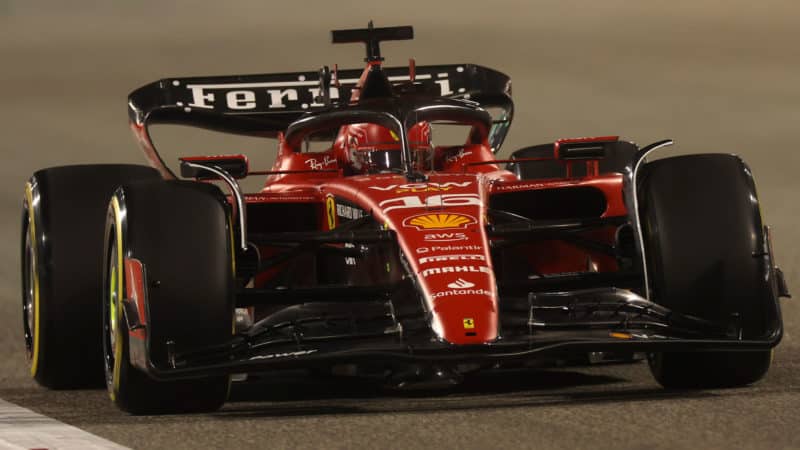 Charles Leclerc Ferrari 2023 Bahrain GP