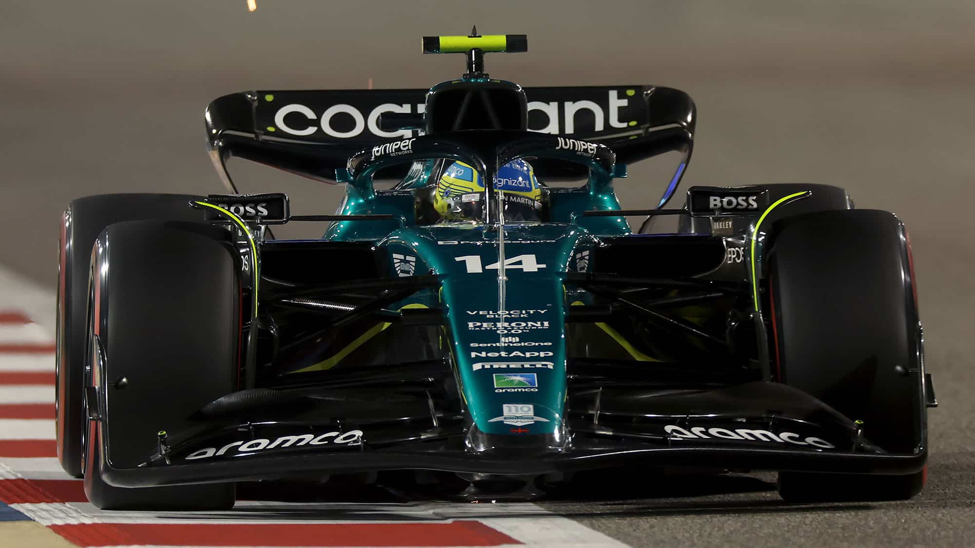 Fernando Alonso Aston martin 3 2023 Bahrain GP