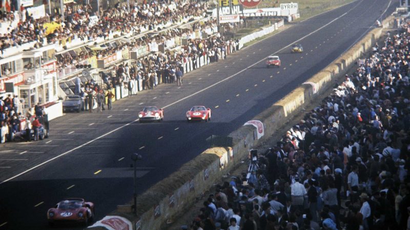 Ferrari winning at Le Mans