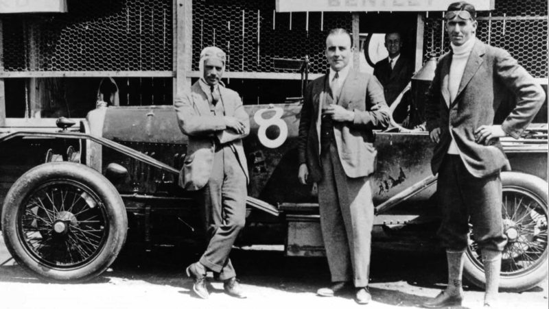 Frank Clement, John Duff and W.O.Bentley