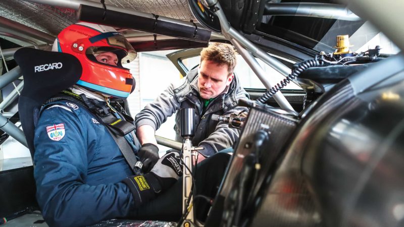 Hancock buckled in at Anglesey Circuit