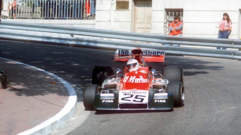 Howden Ganley driving a Williams at Monaco