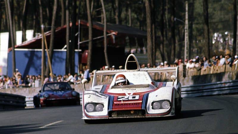 Ickx in the 936 at Le Mans 1976