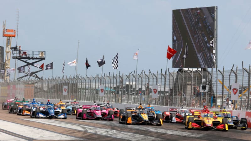 IndyCar start St Petersburg 2023