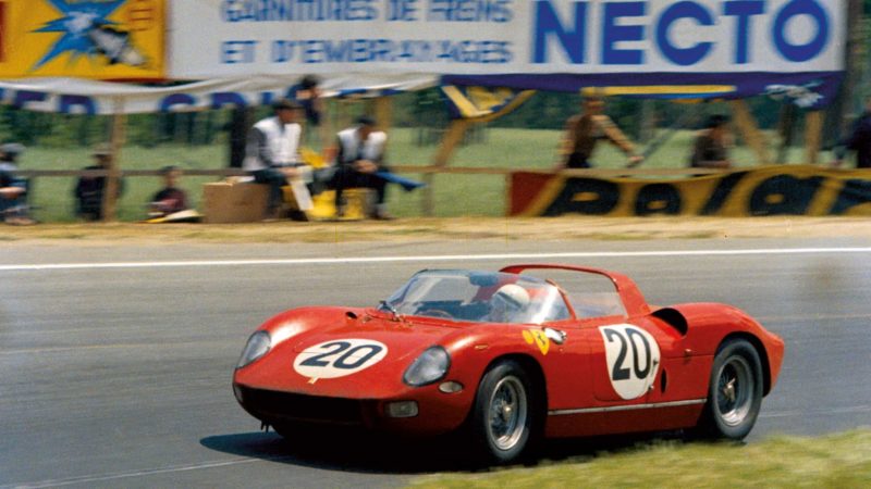 Jean Guichet and Nino Vaccarella’s 275P Le Mans in Ferrari in 1964