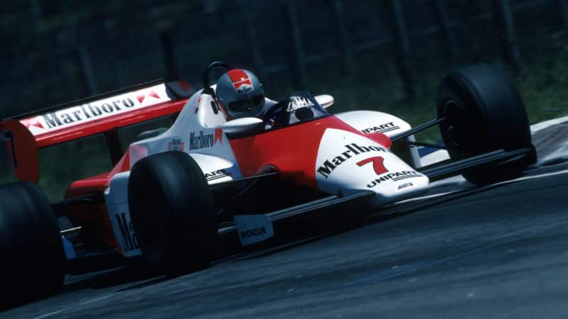 John Watson McLaren 1983 Brazilian GP