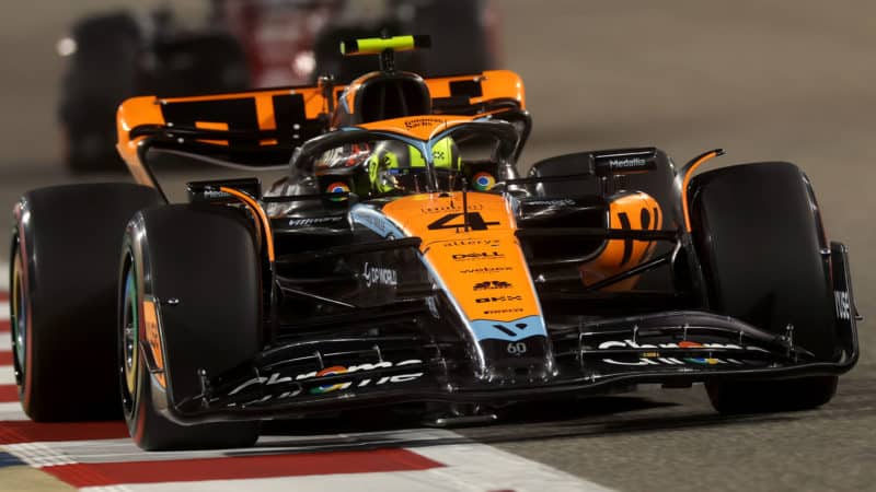Lando Norris McLaren 2023 Bahrain GP