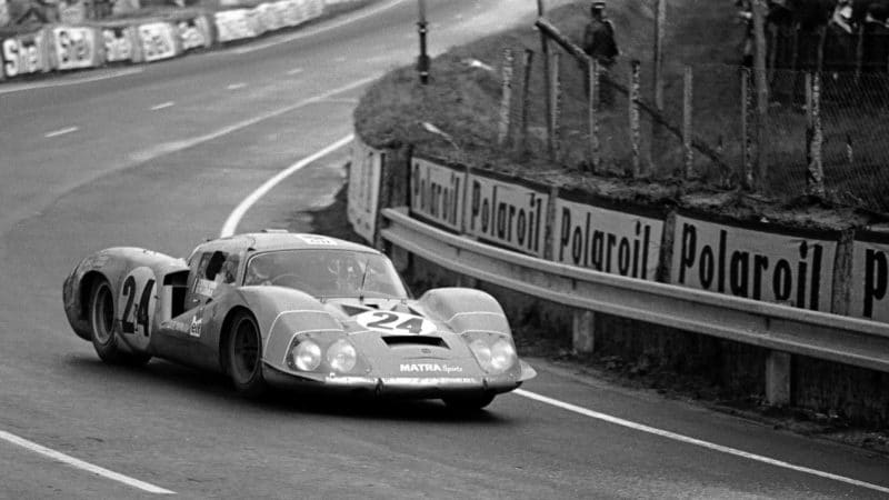 Le Mans in the 1968 with Servoz-Gavin