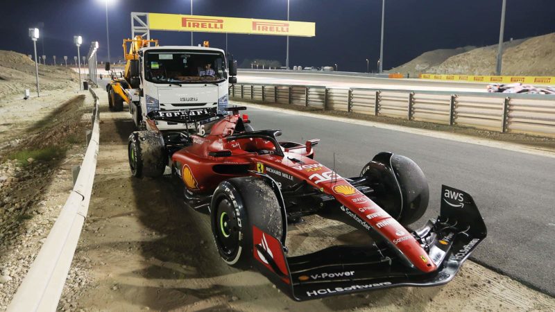 Leclerc DNF at Bahrain Grand Prix
