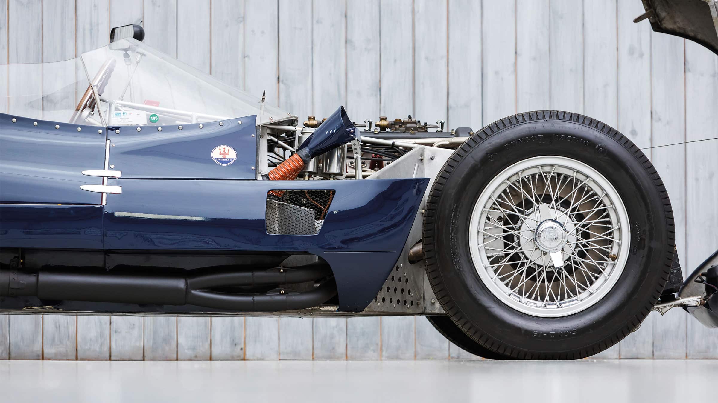 Maserati Tipo 60:61 Side view