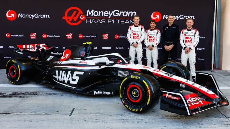 Nico Hulkenberg Haas F1 team launch 2023
