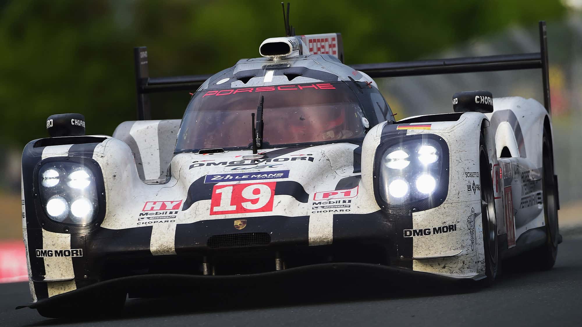 Nico Hulkenberg Porsche Le Mans 2015
