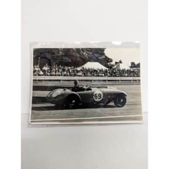 Product image for Vintage Signed Goodwood Peter Woosley 1953 Photo