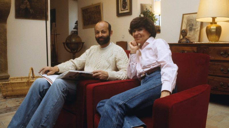 Pescarolo and wife Madie at home